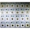 Image 2 : (4) 6-COIN PROOF JEFFERSON NICKEL SETS