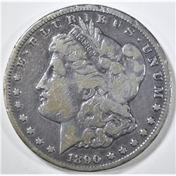 1890-CC MORGAN DOLLAR VG