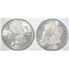 Image 1 : 1885 & 1885-O CH BU MORGAN DOLLARS