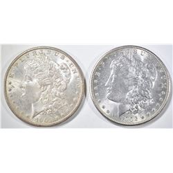 1901-O & 1902-O CH BU MORGAN DOLLARS