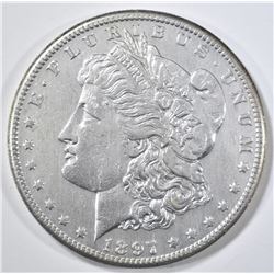 1897-S MORGAN DOLLAR CH AU OLD CLEANING