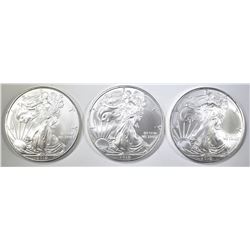 3-2010 BU AMERICAN SILVER EAGLES