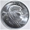 Image 1 : DONALD TRUMP/WHITEHOUSE 1oz SILVER ROUND
