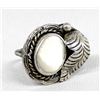 Image 1 : Navajo Silver Mother of Pearl Ring