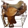 Image 1 : Crate Hand Tooled Leather Saddle