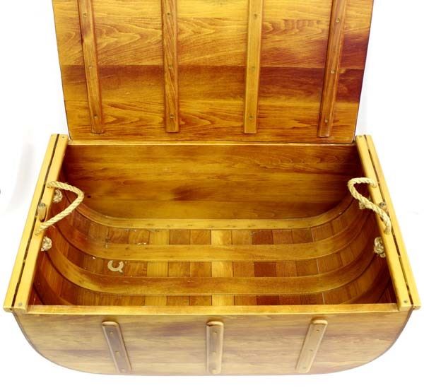 Wannigan Cedar Wood Canoe Camping Box MBPU