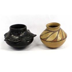 2 Mata Ortiz Pottery Jars