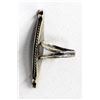 Image 2 : Vintage Navajo Sterling Turquoise Chip Inlay Ring