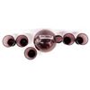Image 2 : Rare Cambridge Amethyst Tilt Decanter & Cordials