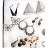 Image 2 : Collection of Estate Pierced Earrings