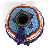 Image 2 : Hand Beaded Pottery Vase by Kathy Kills Thunder