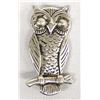 Image 1 : Navajo Sterling Silver Owl Pin