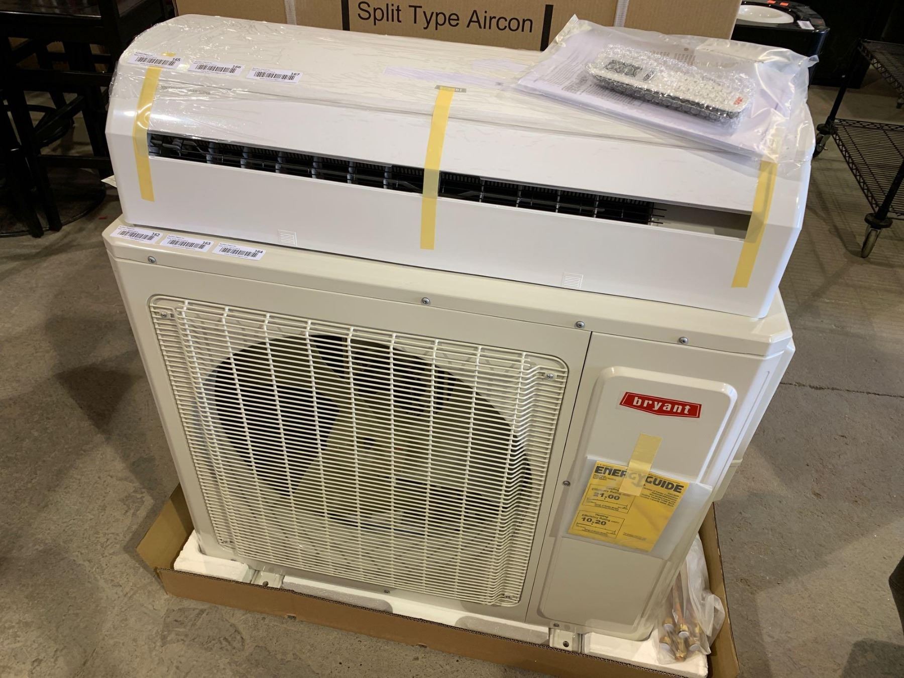 LOT OF 2 - Bryant Split-Type Outdoor Aircon Unit Model: 538KEQ030RFGA ...