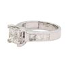 Image 2 : 1 ctw Diamond Ring - 14KT White Gold