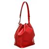 Image 3 : Louis Vuitton Red Epi Leather Noe PM Drawstring Shoulder Bag