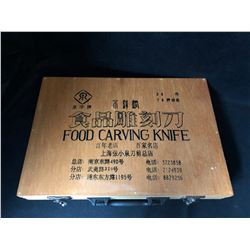 Vintage Food Vegtable Fruit Carving Knife Tools Set