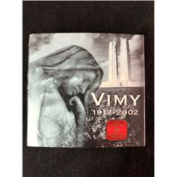 2002 5c The Battle for Vimy Ridge, 85th Anniversary - Sterling Silver Coin