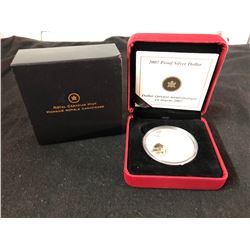2007 PROOF SILVER DOLLAR (ROYAL CANADIAN MINT)
