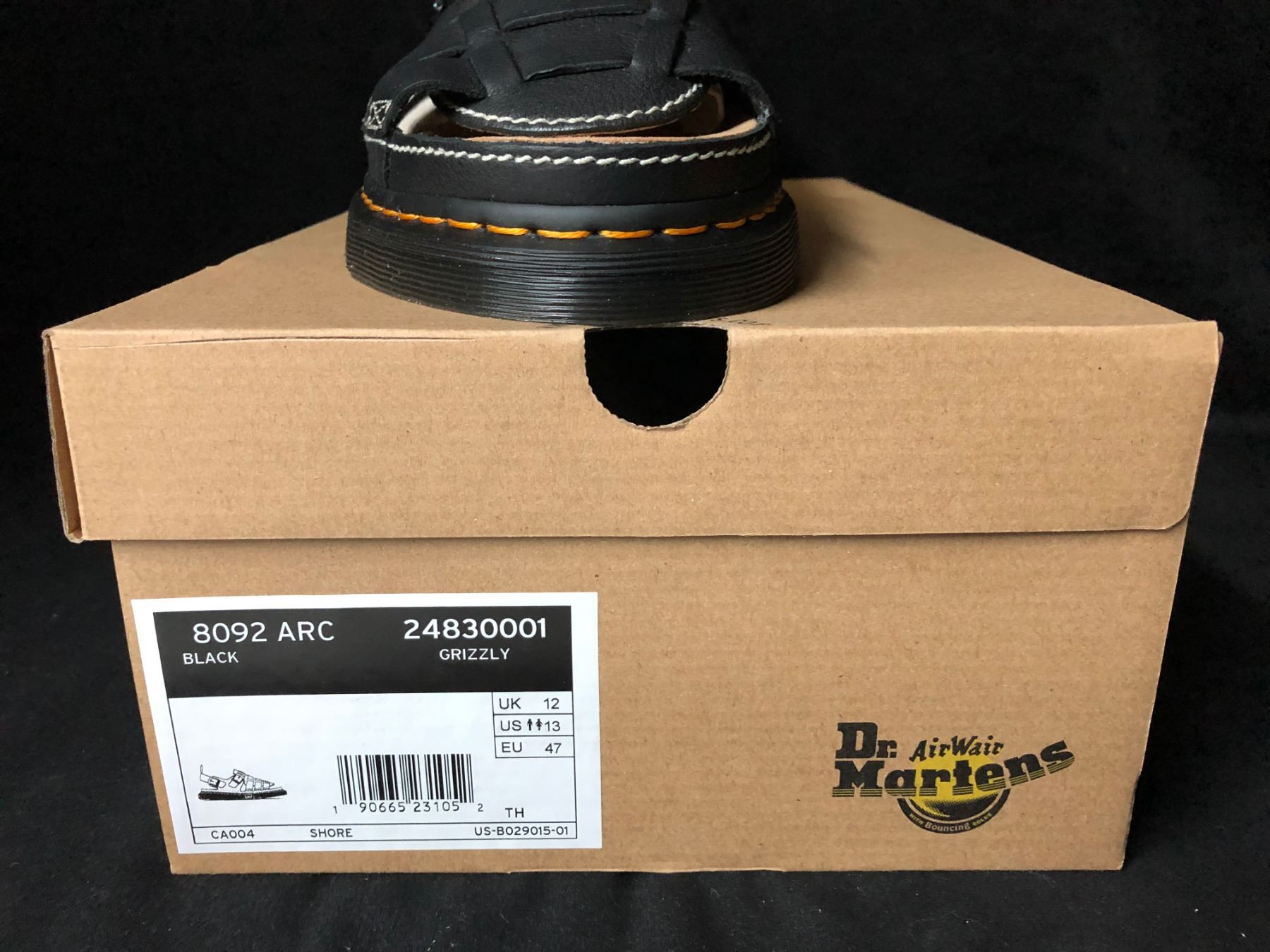 8092 archive grizzly sandals