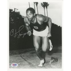 O. J. Simpson Signed USC Trojans 8x10 Photo (PSA COA)