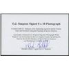 Image 2 : O. J. Simpson Signed USC Trojans 8x10 Photo (PSA COA)