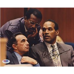 O. J. Simpson & Johnnie Cochran Signed 8x10 Photo (PSA COA)