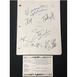 AUTOGRAPHED "SMITH" PILOT W/ COA (RAY LIOTTA, AMY SMART, SIMON BAKER, FRANKY G, VIRGINIA MADSON)