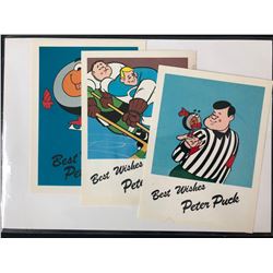 COLLECTIBLE PETER PUCK LOT