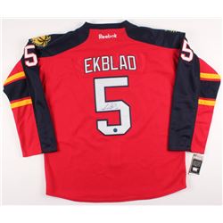 AARON EKBLAD SIGNED PANTHERS JERSEY (AJ SPORTSWORLD)