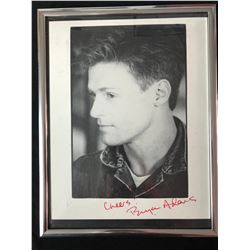 BRYAN ADAMS SIGNED 8" X 10" FRAMED PHOTO