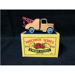 Vintage Original MOKO Lesney Matchbox Bedford Wreck Truck No.13