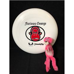 VINTAGE CURIOUS GEORGE/ PINK PANTHER COLLECTIBLES LOT