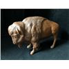 Image 1 : VINTAGE RESIN BUFFALO NATIVE SCULPTURE