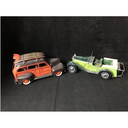 LARGE VINTAGE TIN TOY LOT