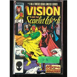 MARVEL COMICS VISION AND THE SCARLET WITH LOT ( BOOKS 1-3)
