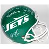 Image 1 : Jets "New York Sack Exchange" Full-Size Throwback Helmet Signed by (4) JSA COA