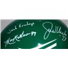 Image 3 : Jets "New York Sack Exchange" Full-Size Throwback Helmet Signed by (4) JSA COA