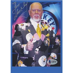 DON CHERRY SIGNED HOCKEY NIGHT IN CANADA 5X7 ( BECKETT COA)
