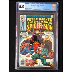1978 MARVEL COMICS SPECTACULAR SPIDER-MAN NO.14 (CGC GRADED 5.0)