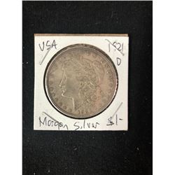 1921 USA MORGAN SILVER DOLLAR MINTED DENVER