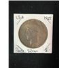 Image 1 : 1925 USA SILVER PEACE DOLLAR