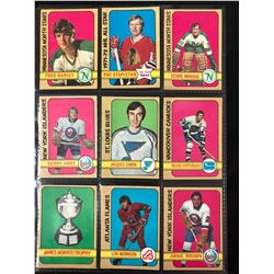 1972-73 O-PEE-CHEE HOCKEY CARD LOT