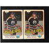 Image 1 : 1981-82 O-Pee-Chee #111 Paul Coffey Oilers Rookie Card Lot