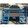 Image 2 : 1995 DE IACO FABRICATION 20' BLUE TANDEM FLAT DECK TRAILER VIN# 2D9FEFA28S1020462