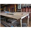 Image 1 : STEEL WORK TABLE APPROX 5' X 10'