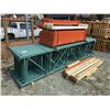Image 2 : GROUP OF TEARDROP PALLET RACKING-UPRIGHTS AND BEAMS (ORANGE AND GREEN)