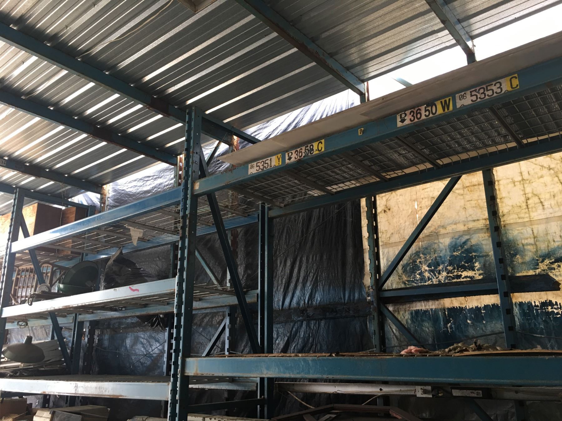 MASTO RACK SHELF/PALLET RACKING UNIT (APPROX 30' LONG X 12' HIGH)