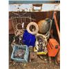 Image 1 : PALLET LOT OF ASSTD. MARINE & BOATING ITEMS, CRAB TRAP, SCOTTY MOUNT, DOWNRIGGER, SURVIVAL KIT ECT.