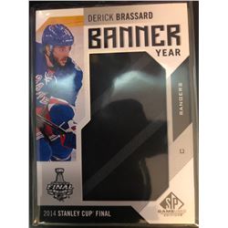 2016-17 SP Game Used Banner Year Derick Brassard