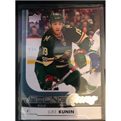 2017-18 Upper Deck Young Guns Luke Kunin #490